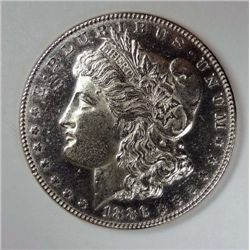 1886 MORGAN DOLLAR CH BU