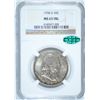 Image 1 : 1958-D FRANKLIN HALF DOLLAR NGC MS65 FBL CAC STICKER, SUPERB COLORS!