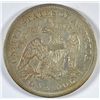 Image 2 : 1871 SEATED DOLLAR VF-EF DETAIL; CLEANED