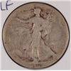 Image 1 : 1938-D WALKING LIBERTY HALF DOLLAR VG