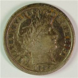 1893-O BARBER DIME VF/XF TONED