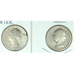 1932 (D &S) WASHINGTON QUARTERS AG-VG