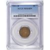 Image 1 : 1911-D LINCOLN CENT PCGS MS64 BN