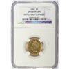 Image 1 : 1888 $3 GOLD NGC UNC DETAILS