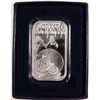 Image 1 : "HAPPY HALLOWEEN" ONE OUNCE .999 SILVER ART INGOT, PUMPKINS, SPIDERS, AND BATS