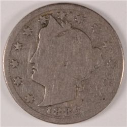 1886 Liberty Nickel Good