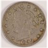 Image 1 : 1896 LIBERTY NICKEL XF, A NICE TONED NICKEL WITH A GREAT LOOK