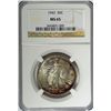 Image 1 : 1943 WALKING LIBERTY HALF DOLLAR NGC MS65 GEM, A CHERRY/ WHITE AND SOME SUPERB