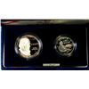Image 1 : 1992 BILL OF RIGHTS 2 PIECE PROOF  COMMEMORATIVE SET, ORIG. BOX/CERT