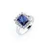 Image 1 : Silver Rings CZ .925 Ladies Sterling Jewelry bgr00745