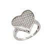 Image 1 : Silver Rings CZ .925 Ladies Sterling Jewelry str00964