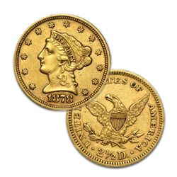 $2.5 Liberty Gold - Quarter Eagles - 1840 to 1907 - Random date