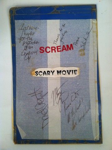 Scream Original Script/Revised Pages/Production Notes/Call Sheets