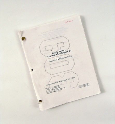 Austin Powers: The Spy Who Shagged Me Original Production Script