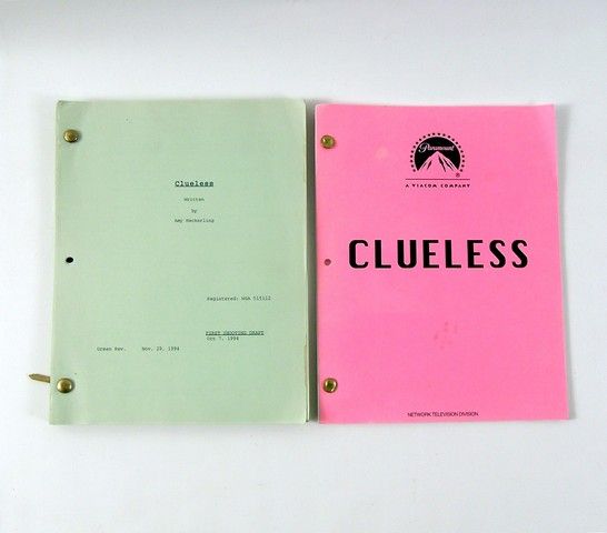 Clueless (Motion Picture and TV Pilot) Original Production Scripts