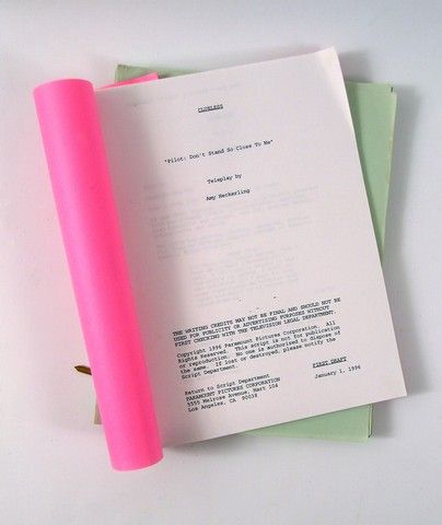 Clueless (Motion Picture and TV Pilot) Original Production Scripts