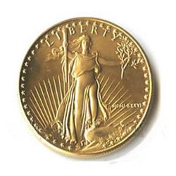 Half Ounce 1986 US American Gold Eagle Uncirculated