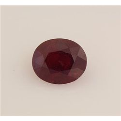 Loose Gemstone Faceted Ruby Corrundum
