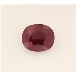 Loose Gemstone Faceted Ruby Corrundum