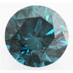 2.50 carat Natural Blue Diamond Loose SI1 Round Brillia