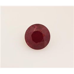 Loose Gemstone Faceted Ruby Corrundum