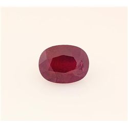 Loose Gemstone Faceted Ruby Corrundum