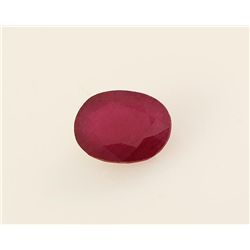 Loose Gemstone Faceted Ruby Corrundum