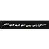 Image 2 : 84.07CTW 7" WHITE-BLACK SIOPAO BRACELET METAL LOCK PHIL