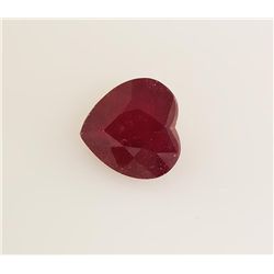 Loose Gemstone Faceted Ruby Corrundum
