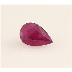 Loose Gemstone Faceted Ruby Corrundum