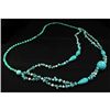 Image 2 : Gushing Sky Blue Turquoise 457.01ctw Beads Necklace