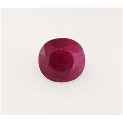 Loose Gemstone Faceted Ruby Corrundum