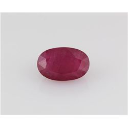 Loose Gemstone Faceted Ruby Corrundum