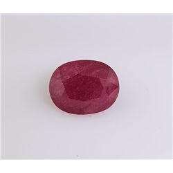 Loose Gemstone Faceted Ruby Corrundum