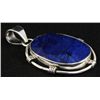 Image 1 : SAPPHIRE CORRUNDUM 55.78CTW SILVER PENDANT