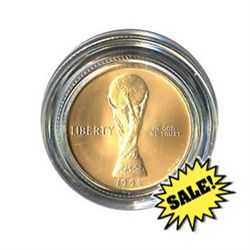 Gold $5 Commemorative 1994 World Cup BU