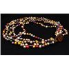 Image 2 : MULTI-COLOR FRESHWATER PEARL 543.67CTW NECKLACE