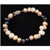 Image 2 : 110.34CTW 7" MULTI-COLOR FRESHWATER PEARL BRACELET