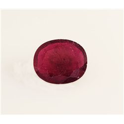 Loose Gemstone Faceted Ruby Corrundum