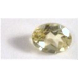 1.95 CARAT *LARGE*BEAUTIFUL YELLOW CITRINE OVAL CUT, POLISHED & FACETED!! CITRINE CAME OUT OF SAFE!!