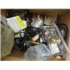 Image 1 : BOX OF ASSORTED HARDWARE, TOOLS ETC