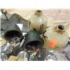 Image 2 : BATIK ART - 2 CAST BELLS & 2 CLAY JUGS