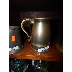 BEER STEIN - ENGLISH PEWTER