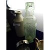 Image 2 : CLAY JUG AND VINTAGE BOTTLE (E SOUTER - DOVER)