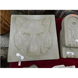 CONCRETE - PLAQUE - WOLF