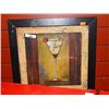 Image 1 : FRAMED PICTURE - MARTINI GLASS