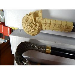 KNIFE - CANE SWORD - SKULL  -M- 2505