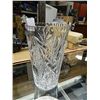 Image 1 : LARGE CRYSTAL VASE