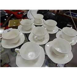 MIDWINTER ENGLISH CUP & SAUCER - 8PLC SET