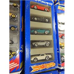 NEW HOT WHEELS - SOME PACKAGES DAMAGED SOME MINT - PACK SET OF 5 CARS - 1 BOX PER LOT